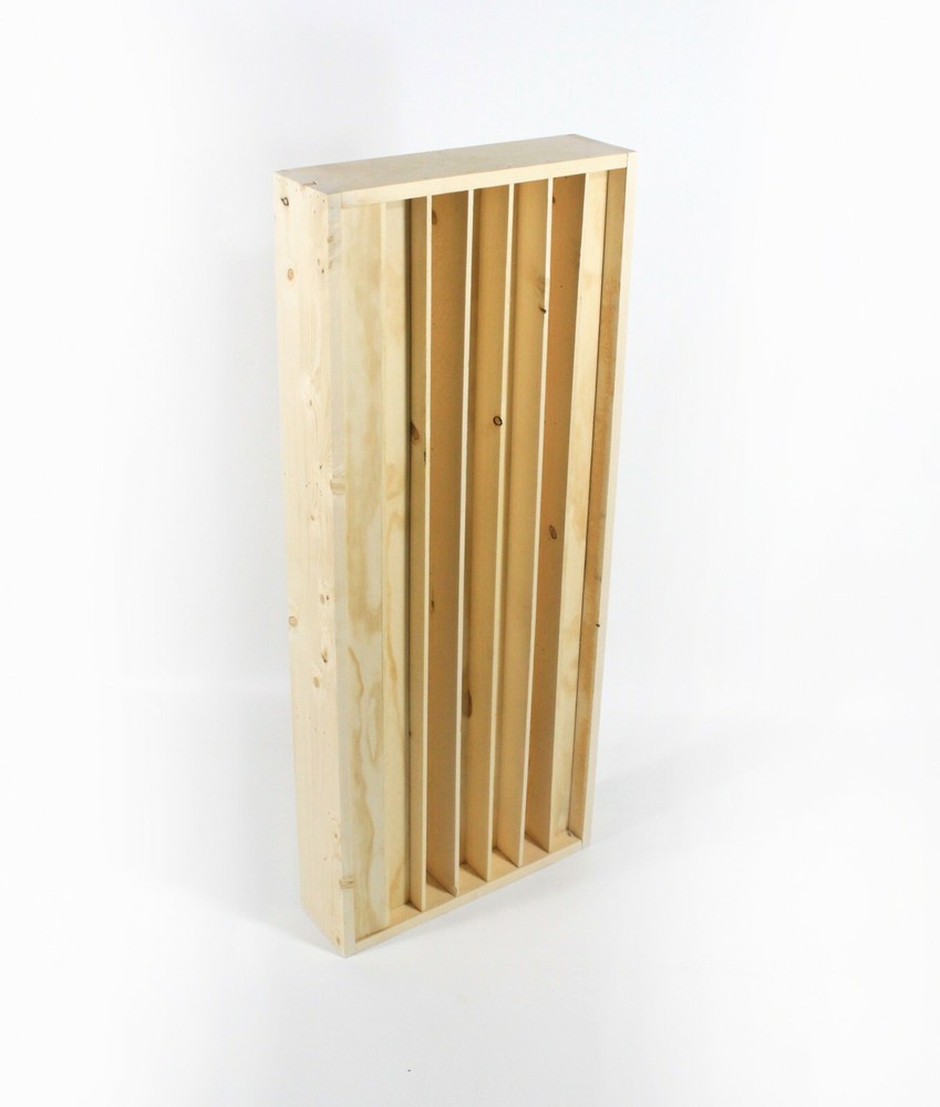 Acoustic diffuser 46 x 19 x 5" QRD Diffusion panel Quadratic treatment skyline