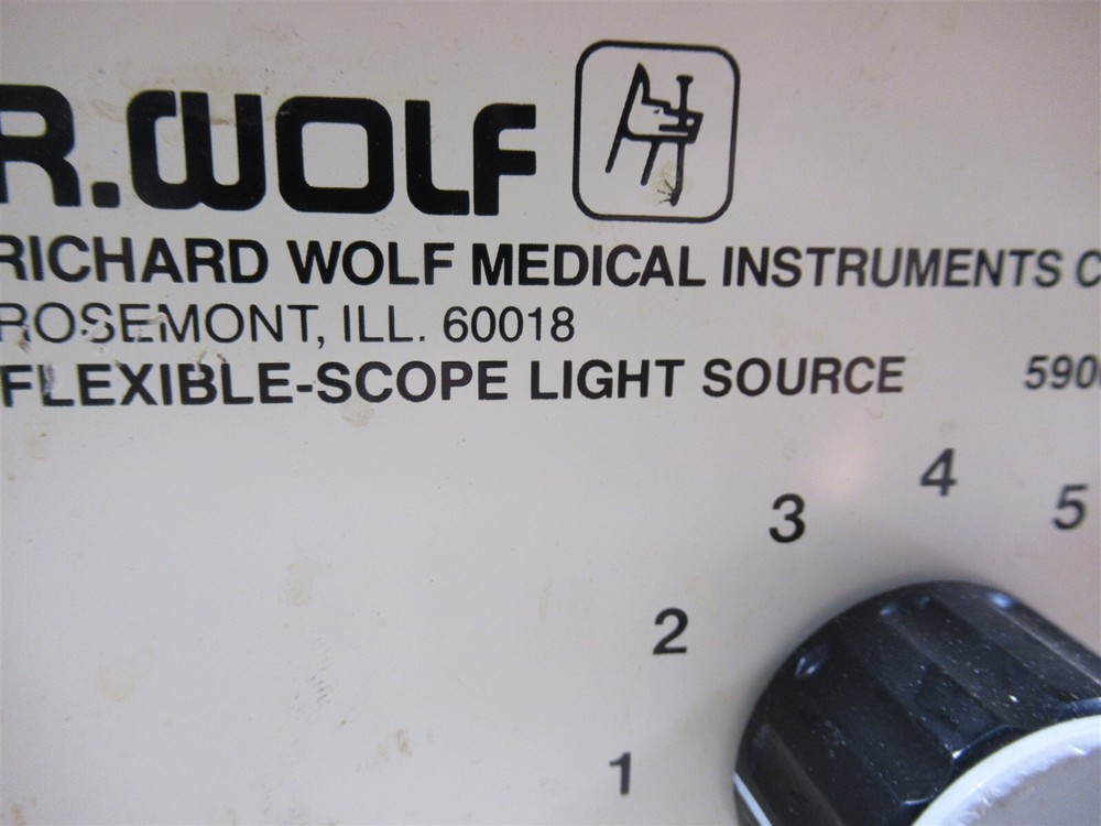 R. Wolf Flexible Scope Light Source 5900.00 Endoscopy Laproscopy