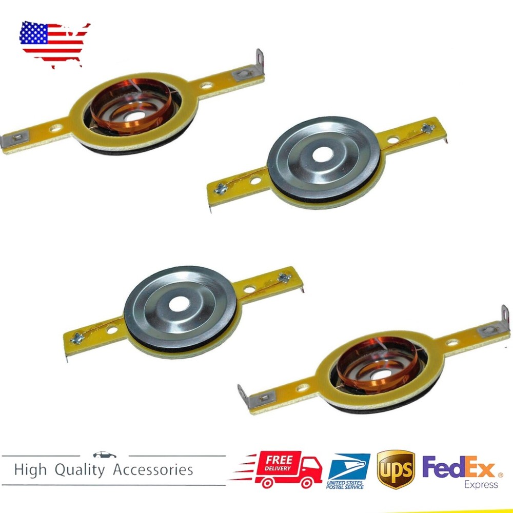 4Pcs Diaphragm For PRV Audio TW350Ti , Quantum Audio - QPT3D Titanium