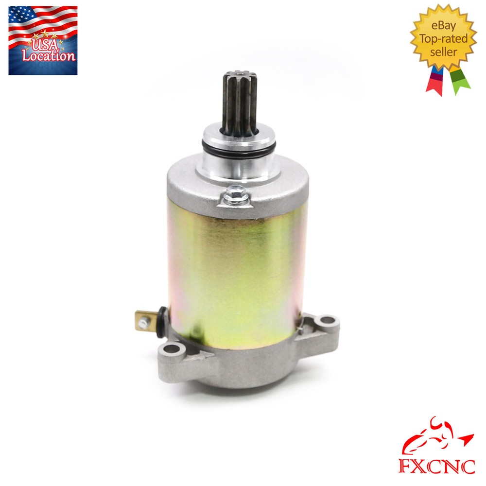 12V Electrical Engine Starter Motor For Suzuki AN125 VECSTAR (CF42A) 1995-2000