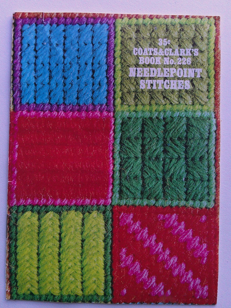 Catalog of Needlepoint Stitches plus 18 stitch practice pattern sheets