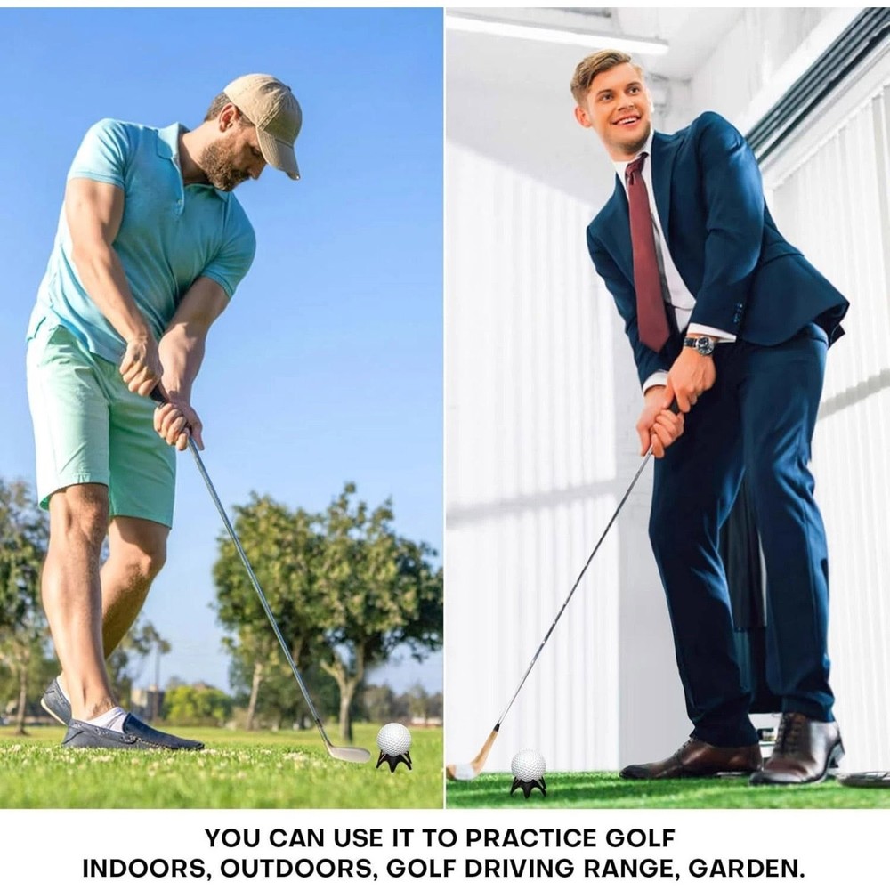 24 Count Plastic Golf Tee Set for Driving Range Warrior and Skill Improvement