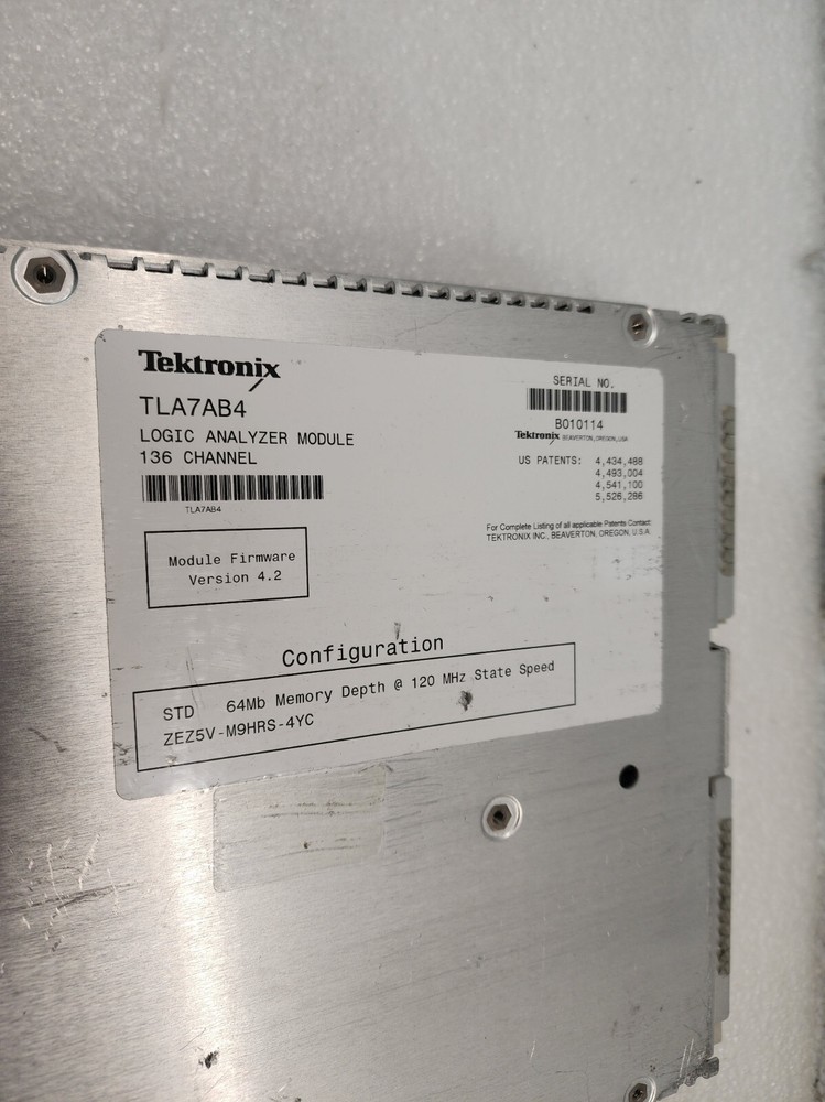 Tektronix TLA7AB4 136 Channel Logic Analyzer Module Unit 5