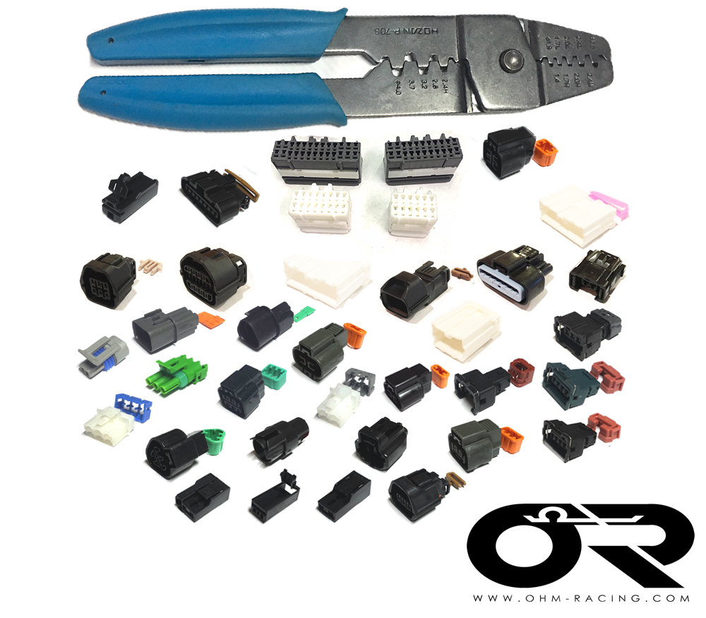 2G OEM Eclipse DSM 95-99 Complete connector kit + Hozan tool