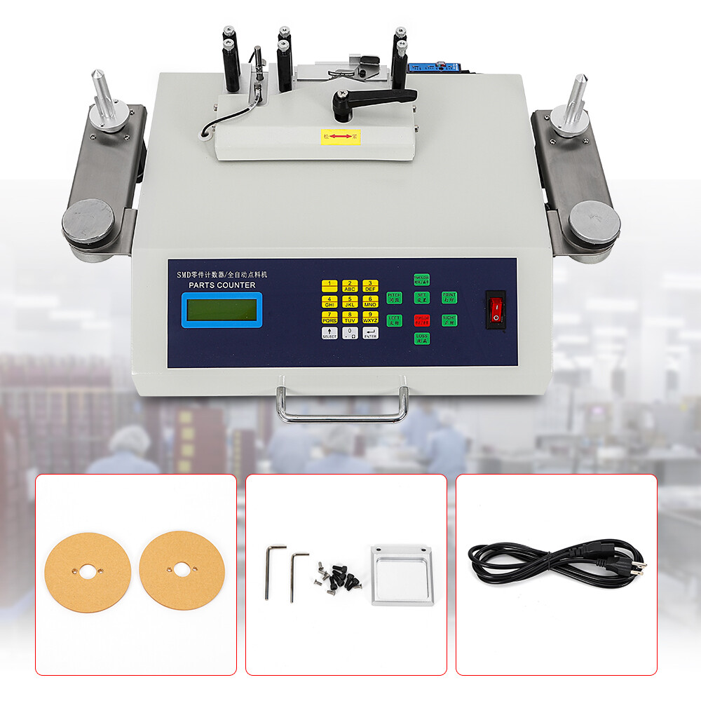 Automatic SMT SMD Parts Quantity Counter Components Counting Machine LCD Display
