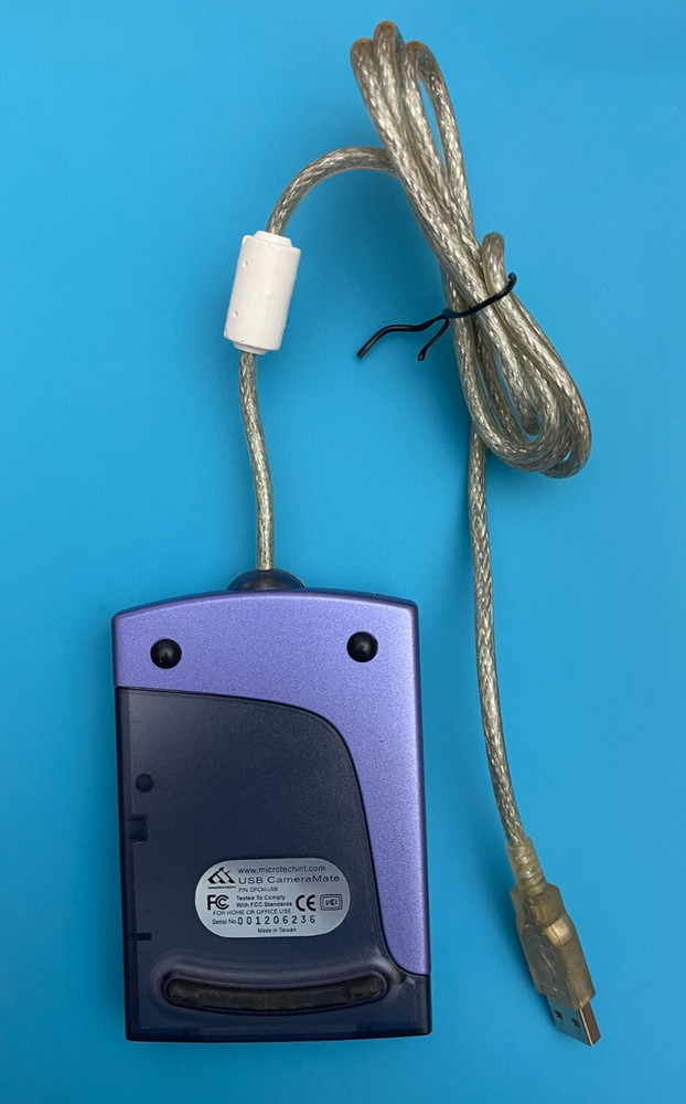 MICROTECH USB CAMERAMATE DIGITAL CARD READER DPCM-USB PREOWNED UNTESTED PLS READ