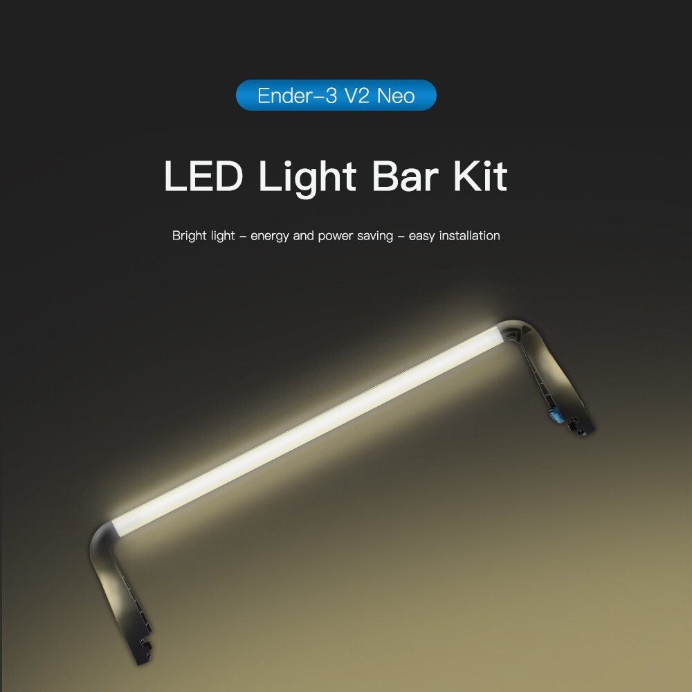 Creality Official Ender 3 LED Light Bar Kit, 3D Printer LED Light 24V