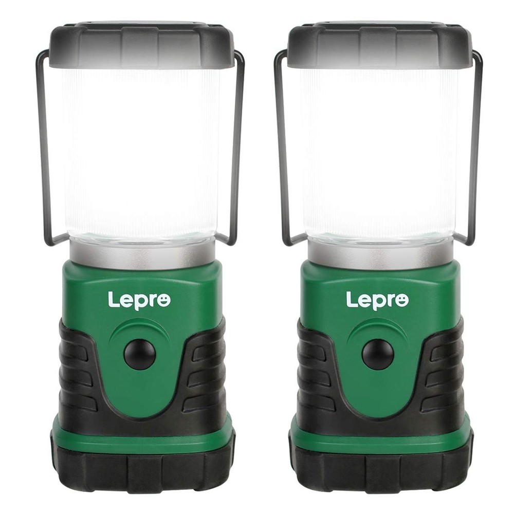 LED Camping Lantern, Mini Camping Lantern, 350LM, 4 Light Modes, 3 AA Battery...