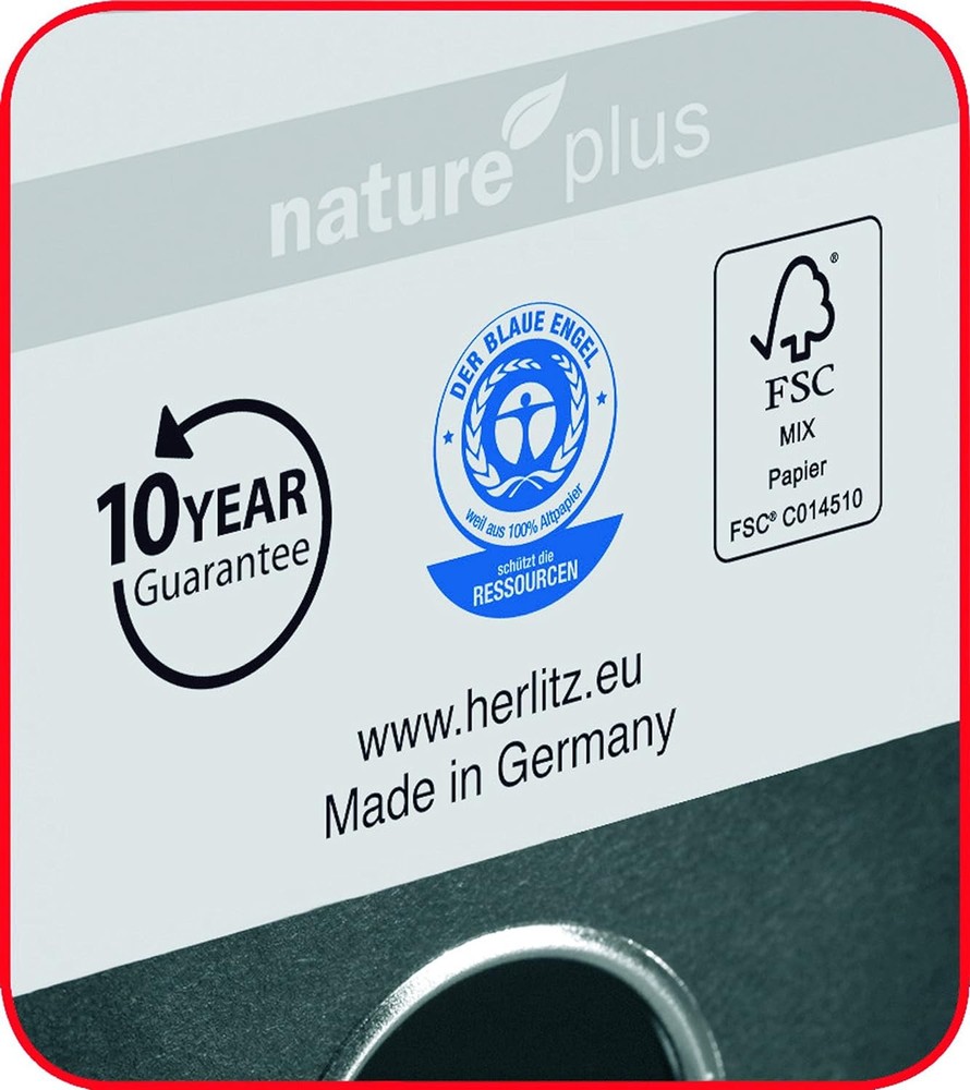 Ordner A4 maX. File Nature Plus 8 cm Green