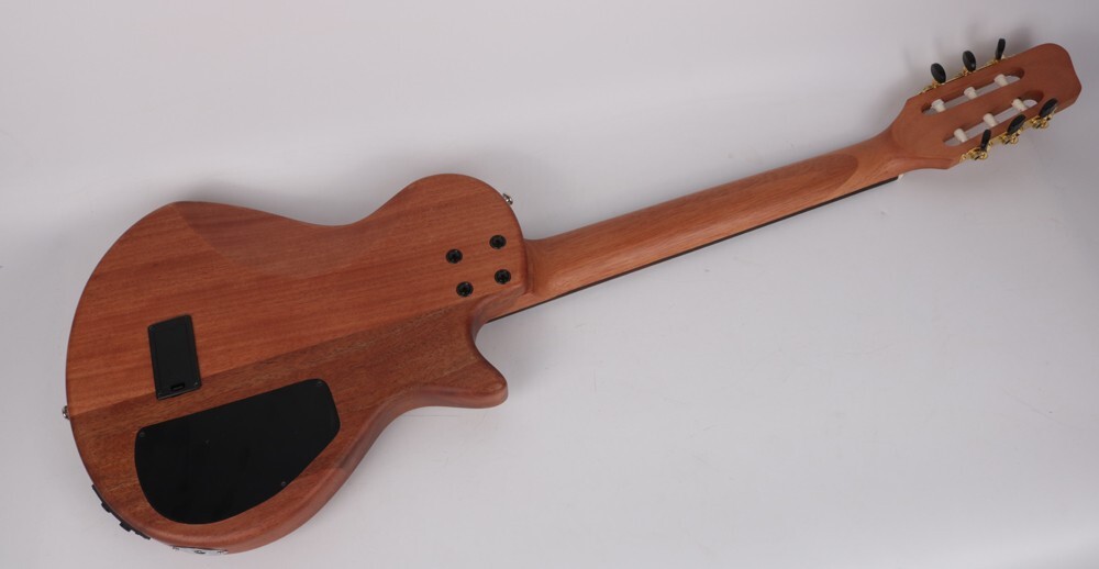 Left Hand Electric classical classic guitar nylon string travel built in effect