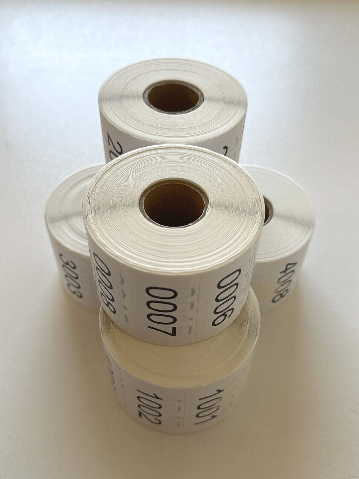 5000 Labels Consecutive Number Inventory Stickers Labels 2" x 1" Customize