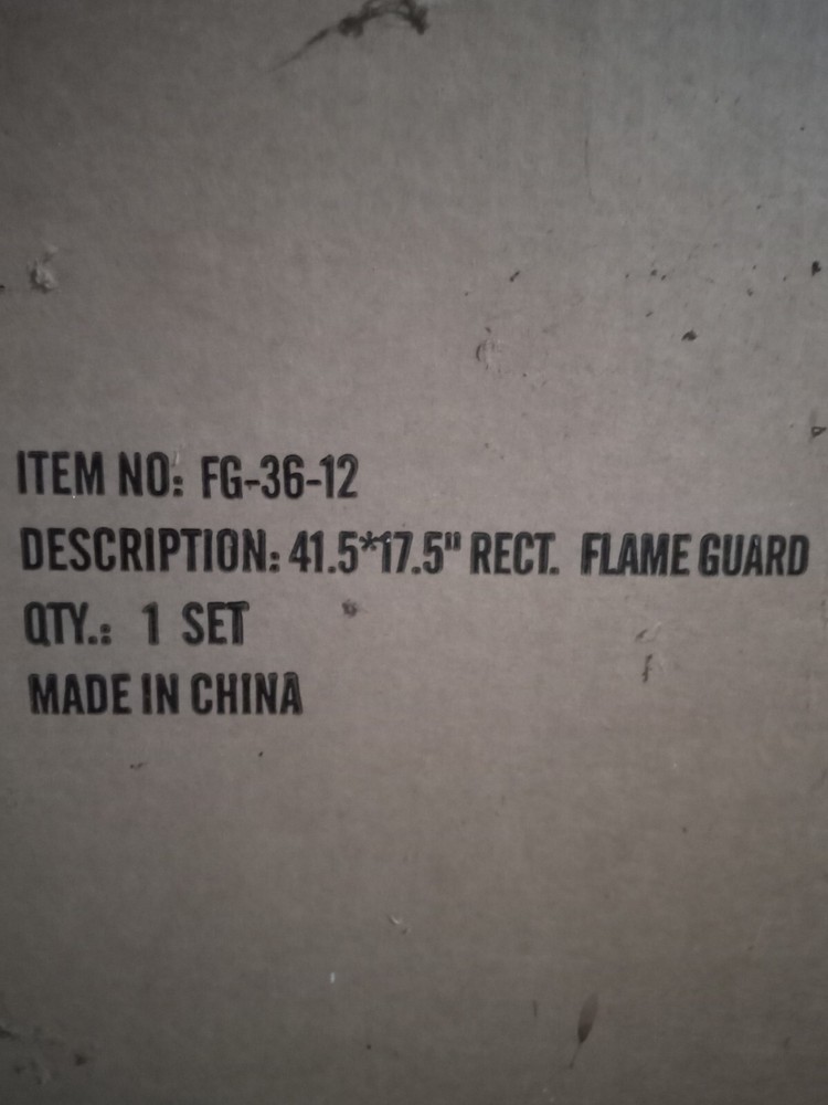 Celestial Fire Glass Tempered Fire Pit - Rectangular - FG-36-12