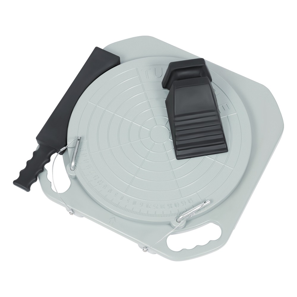 2pcs 3Ton Front End Wheel Alignment Turntable Plate 360° Rotating Plate Table