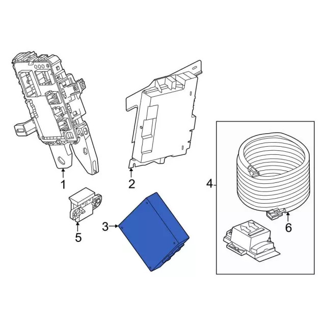 Genuine Ford Module Trailer Brake PC3Z19H332F