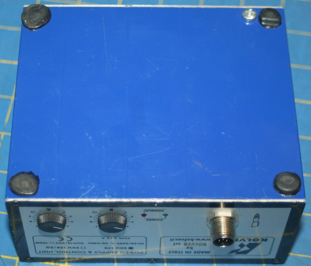 KOLVER EDU1FR Power Supply & Control Unit Tested Good