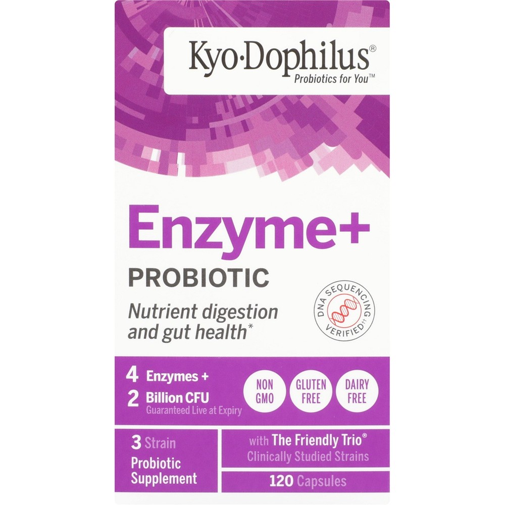 Kyo-Dophilus Enzyme Probiotic 120 Capsules