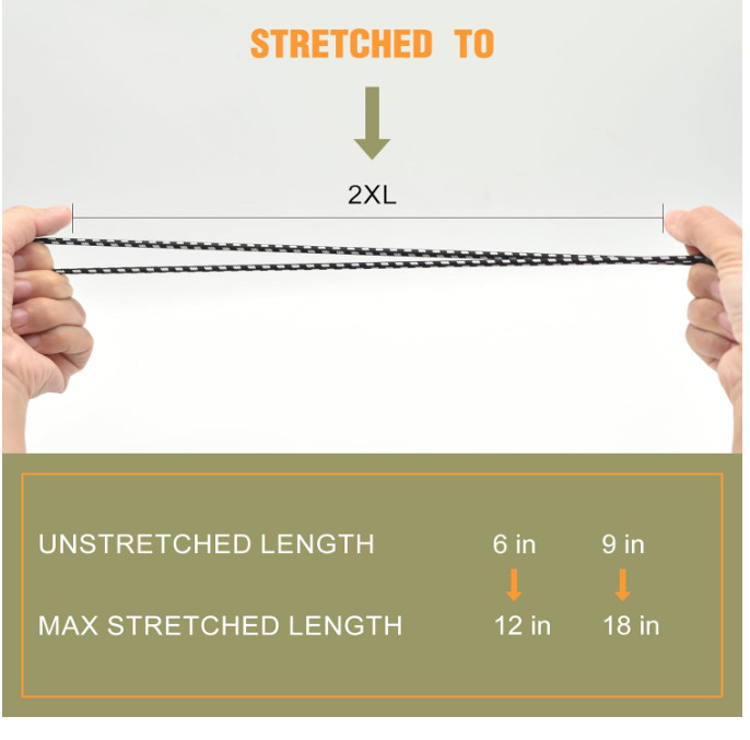 30 Pack Ball Bungee Cord, 6 Inch Heavy Duty Bungie Cord Balls Canopy Tarp Tie do