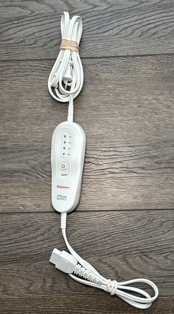 Original Walgreens Electric Blanket Pad Controller Control MTI mhp819S (Tested)
