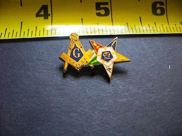 Master Mason OES Lapel Pin