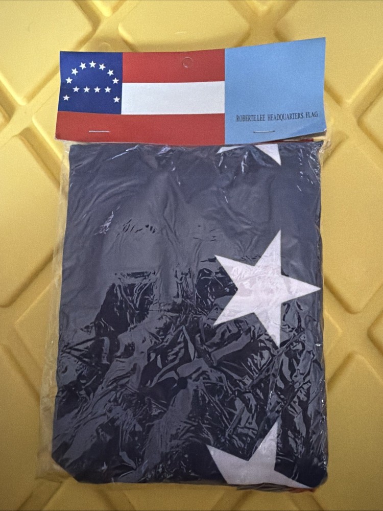 GENERAL ROBERT E LEE HEADQUARTERS FLAG - 3X5 PRINTED POLYESTER - CIVIL WAR