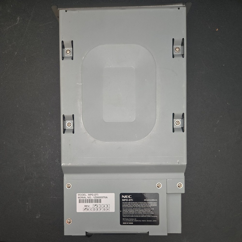 NEC MPD-DTi Model L009LC (UNTESTED)