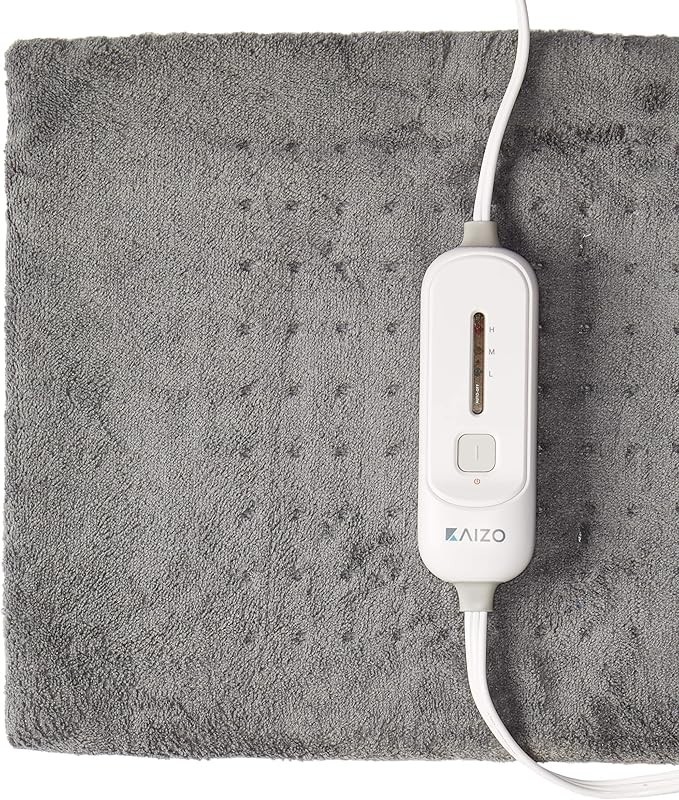 Large Electric Heating Pad for Back Pain and Cramps Relief, Auto Shut Off 12*24