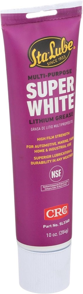 SL3660 Super White Multi-Purpose Lithium Grease, 10 Wt Oz