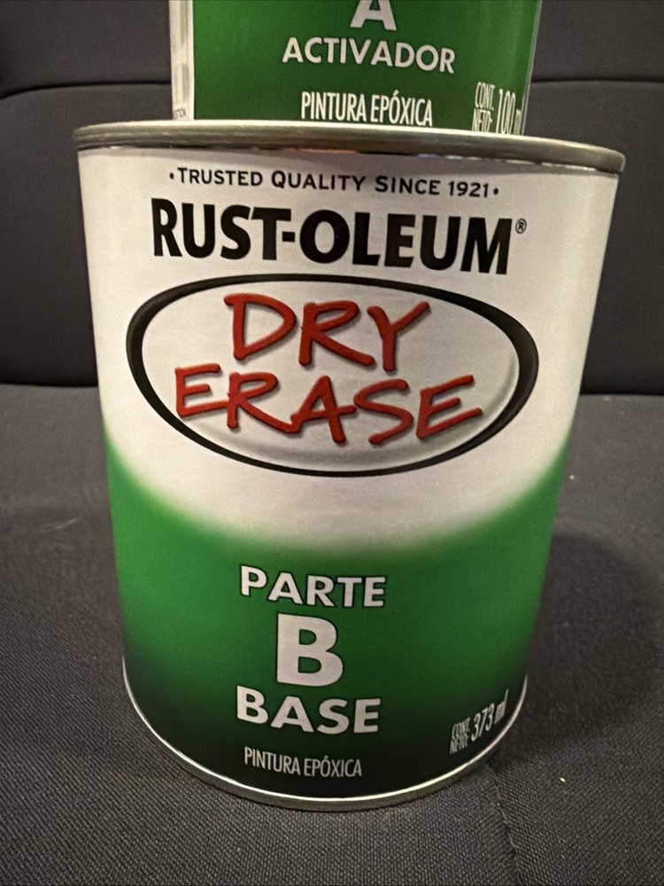 Rust Oleum Dry Erase ( Whiteboard / marker board surface)