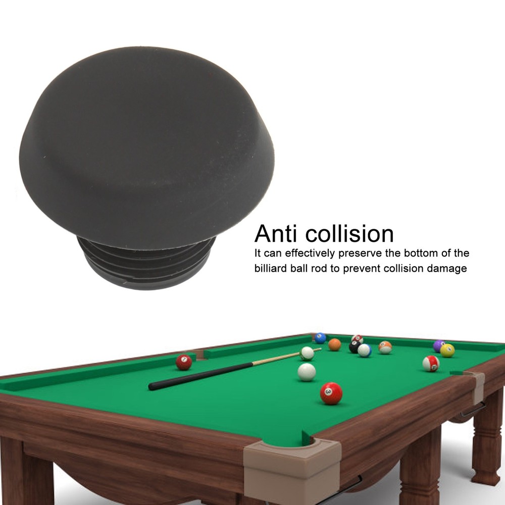 2 Pack Billiard Cue Bottom Plug Protector For Long-lasting Use XONA