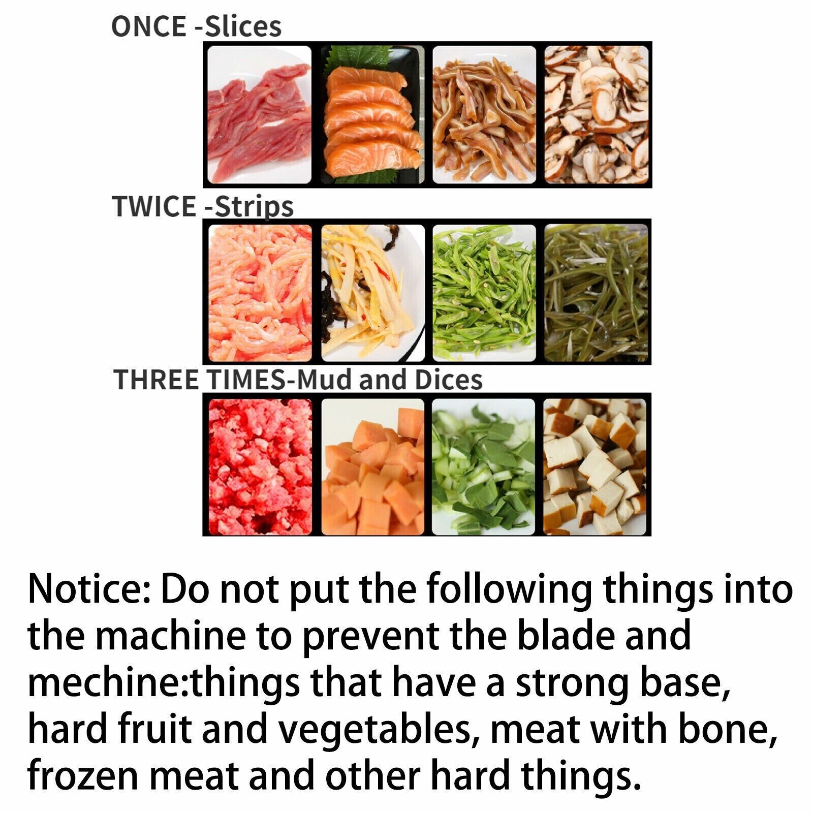 Commercial Meat Cutting Machine Stainless Steel Electric Meat Slicer Cutter 850w