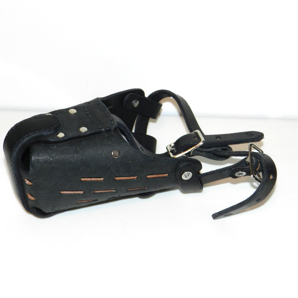 RedLine K9 Standard Leather Dog Muzzle Size S