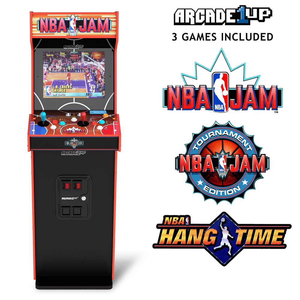 NBA Jam Deluxe 2 Player Control Panel Arcade Machine