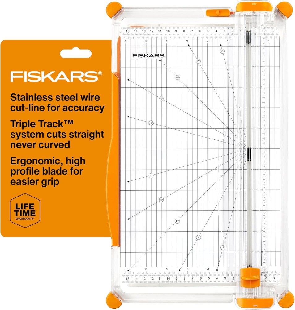 Precision Paper Trimmer, Easy and Accurate Crafting Tool, Cuts Straight