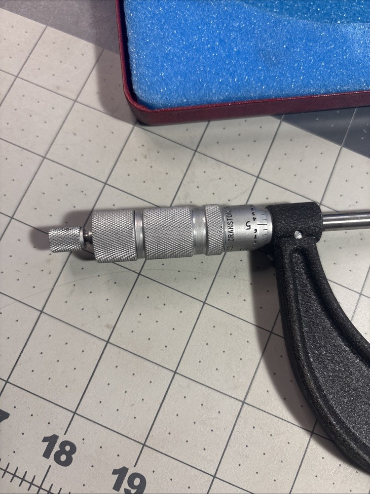 Central Tool Multi Anvil Micrometer 0-4” w/ Standards & Case Providence, RI