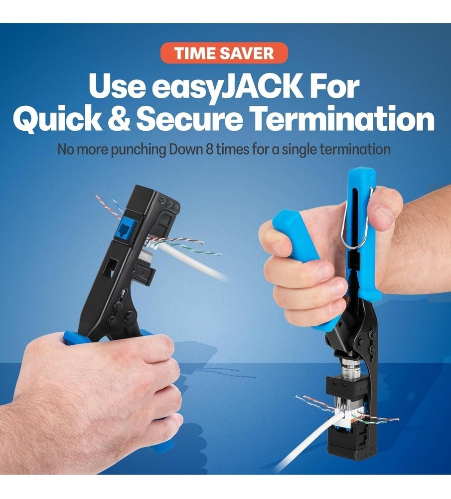 Everest Media Solutions easyJACK - 90° Angled Speed Termination Tool - To Be...