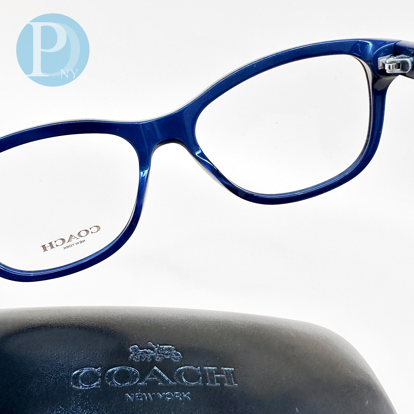 COACH HC 6095 / 5422 - Woman's Eyeglasses 52-16-135mm NAVY BLUE 100% Original