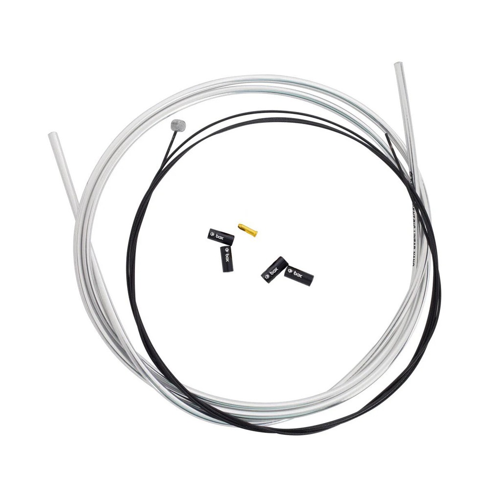 BOX ONE LINEAR BRAKE CABLE KIT BMX MTB FIXIE CHROME