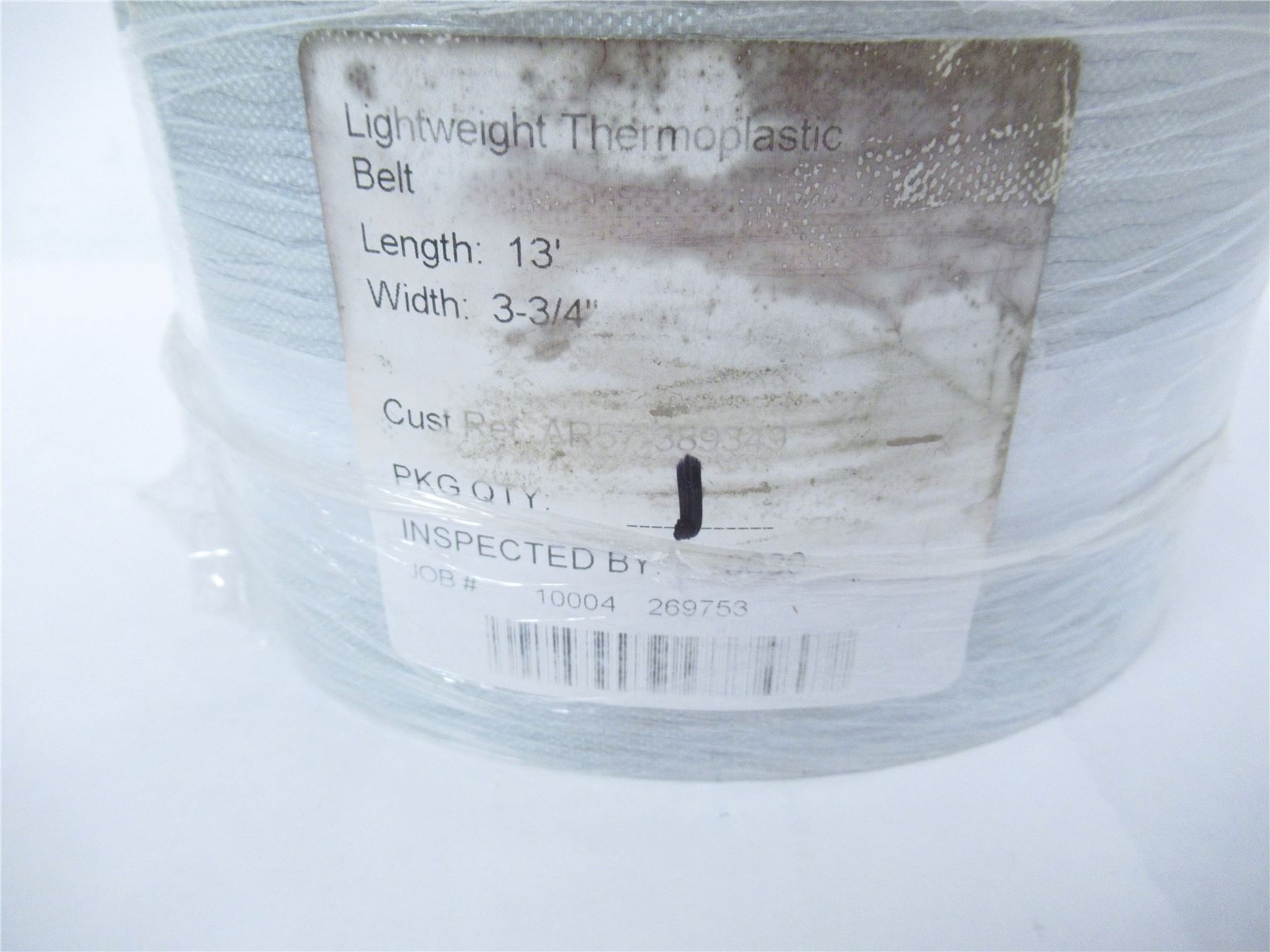 247235 New-No Box; All Rubber 33/4IN Lightweight Thermoplastic 13'L 3.75" W