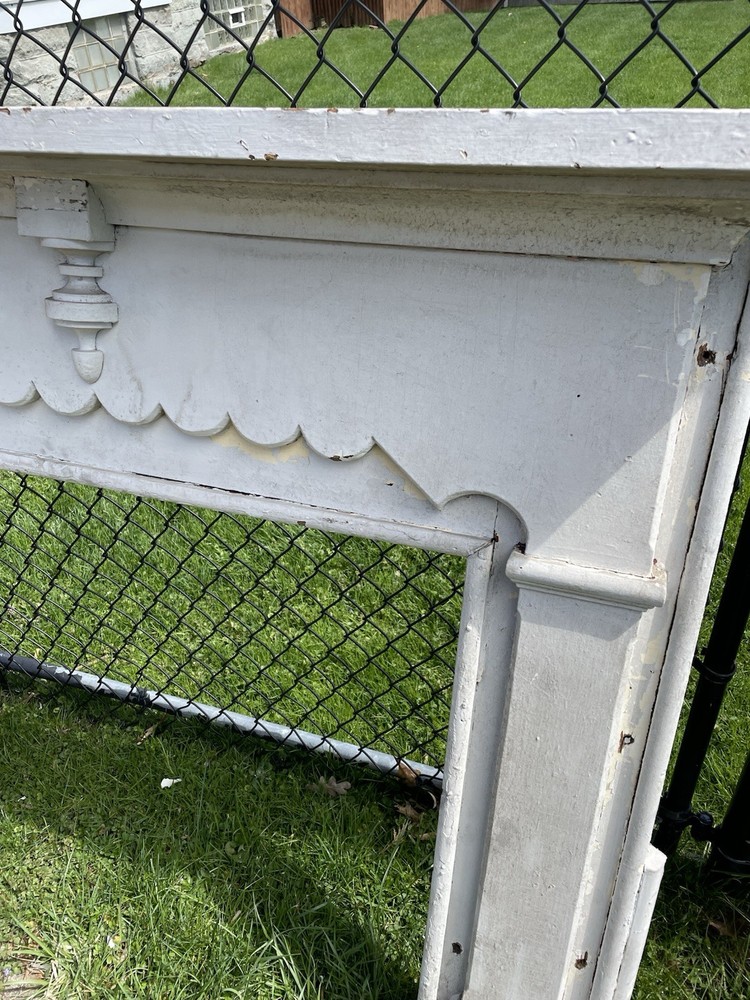fireplace mantle