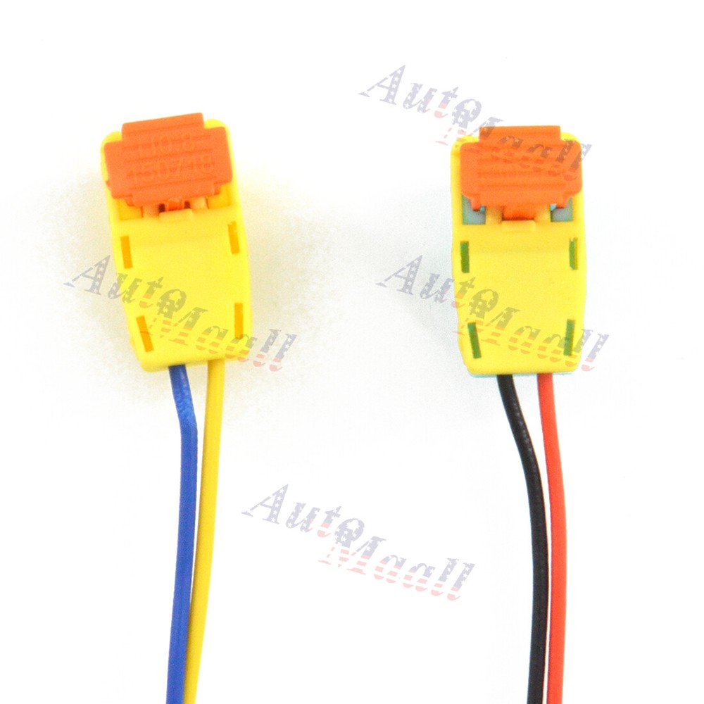 2x Driver AB Clock spring Plug Connector Harness for 2018 2019 Ford Ecosport