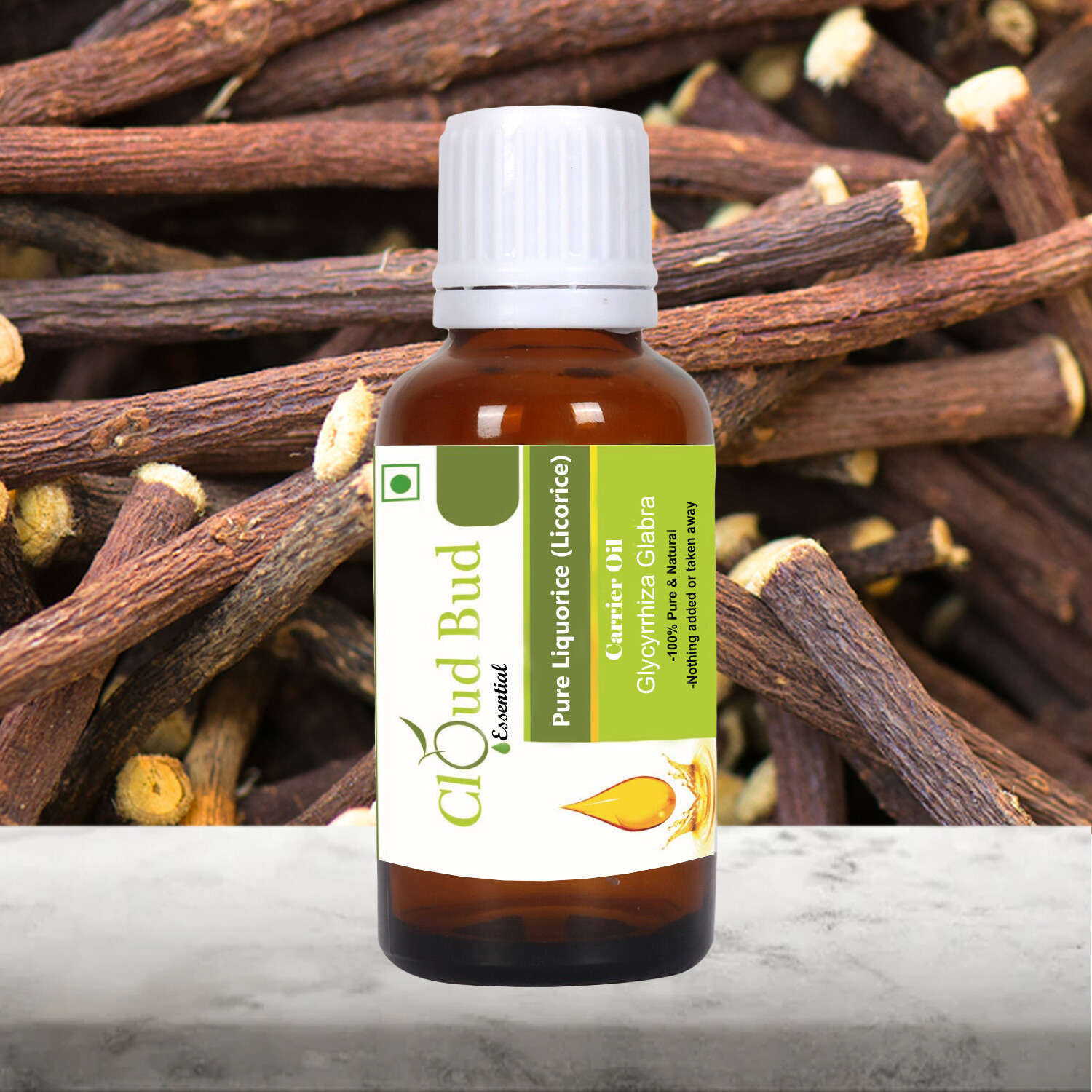 Pure Liquorice Oil Glycyrrhiza Glabra Licorice Oil 100% Natural Uncut For Skin