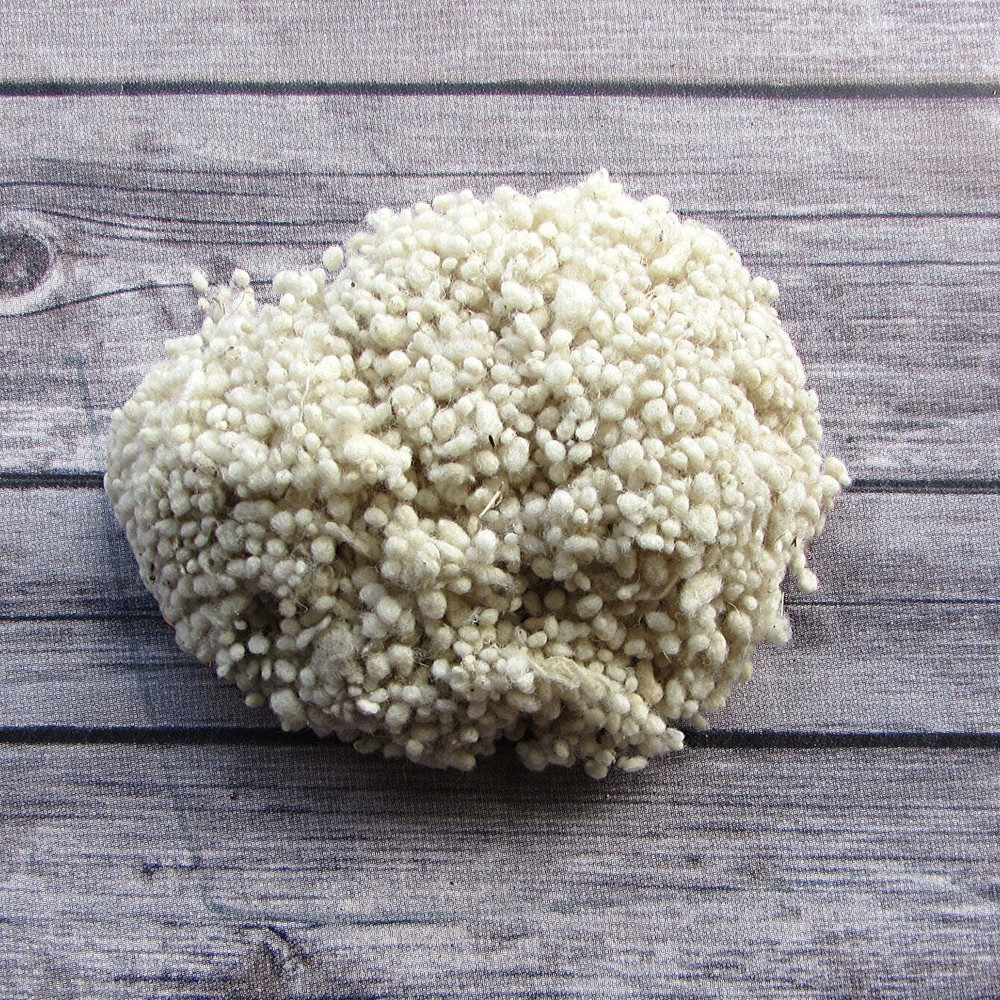 Wool Nepps - Grade B - Natural Color