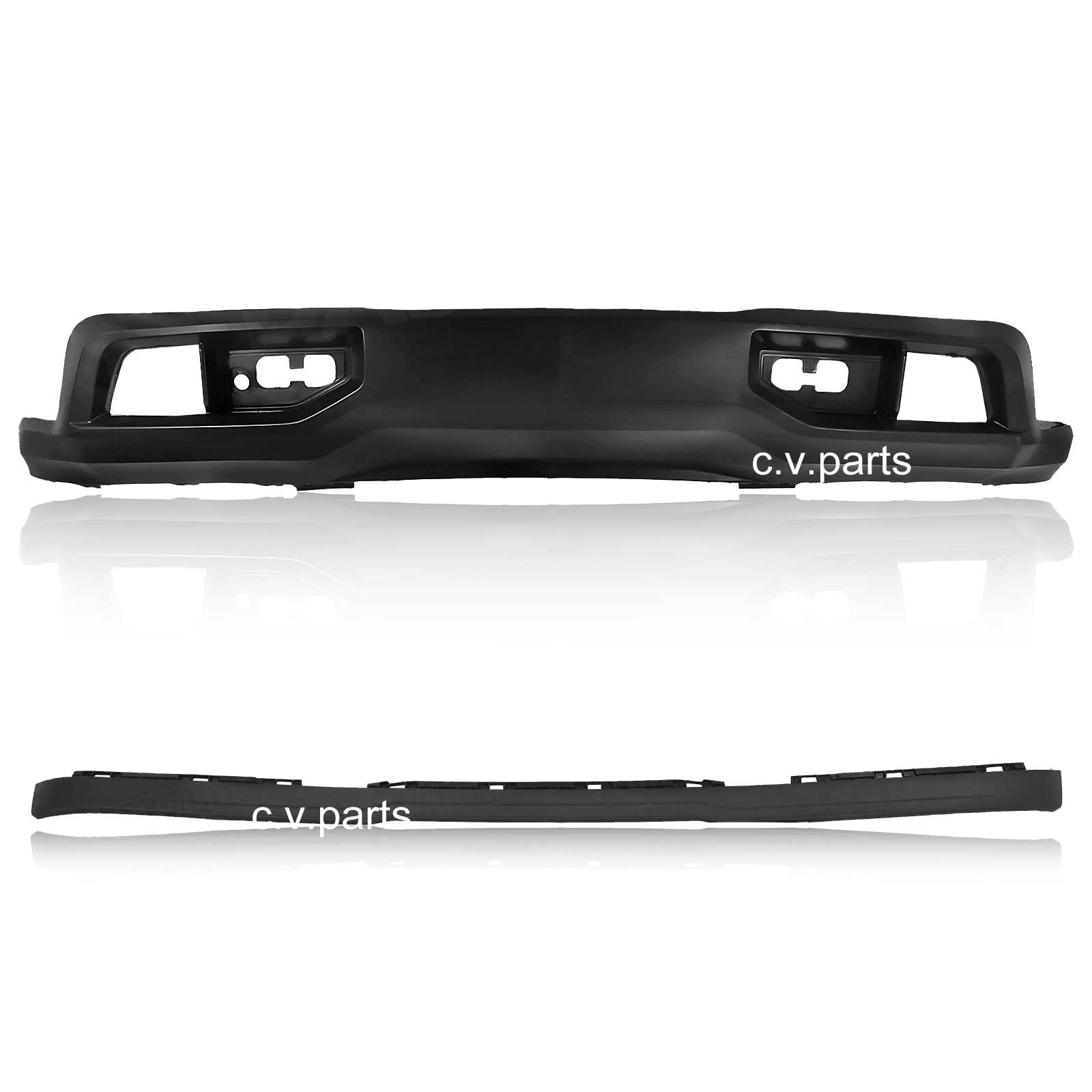 For 2019-2021 Silverado 1500 Bumper Cover Lower Valance W/O Z71 W/LED Fog Lights