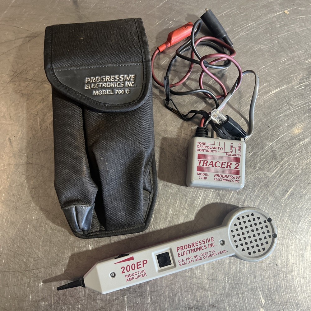 PROGRESSIVE ELECTRONICS 200EP INDUCTIVE AMPLIFIER 77HP TRACER 2 TEMPO SET