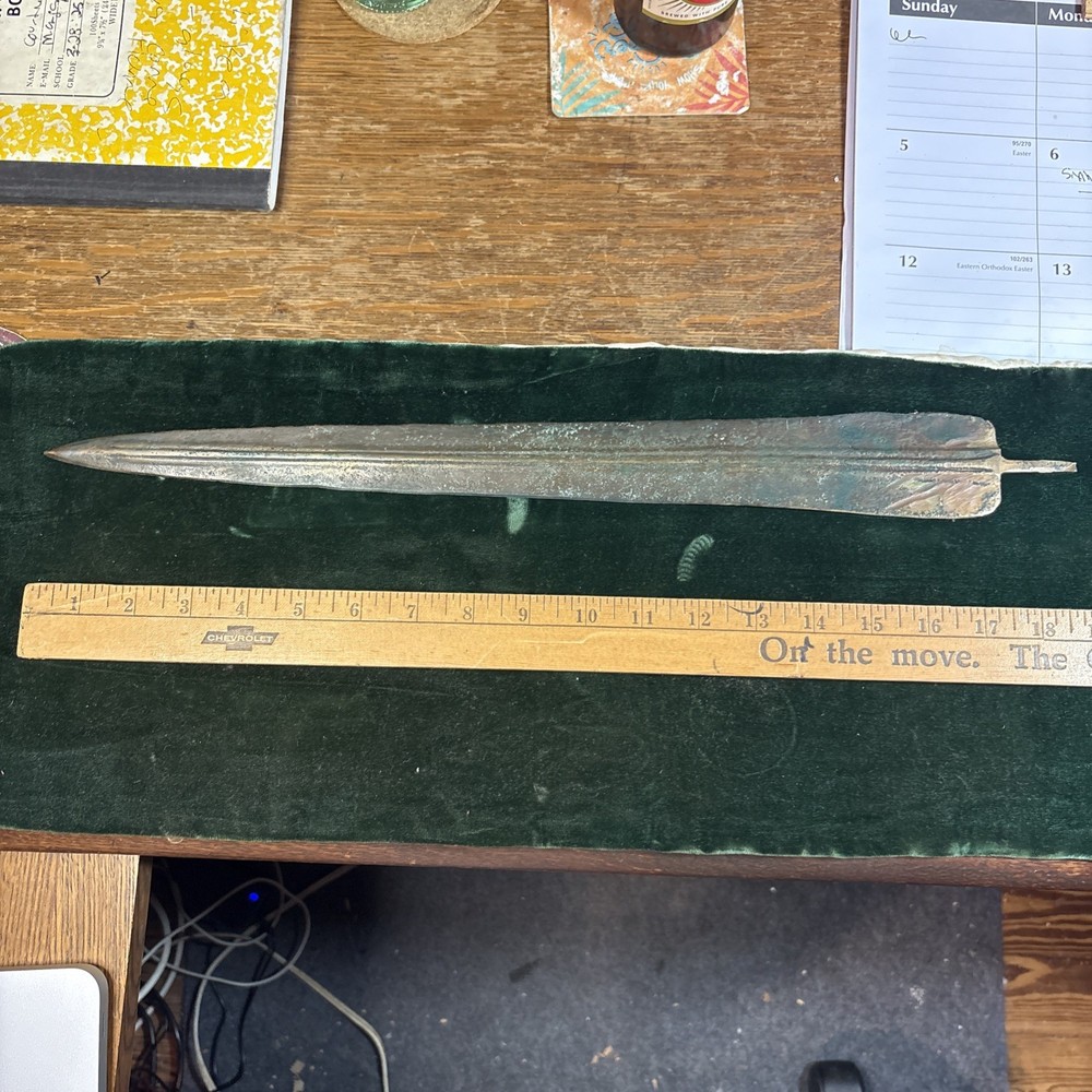 Ancient Bronze Age Spear