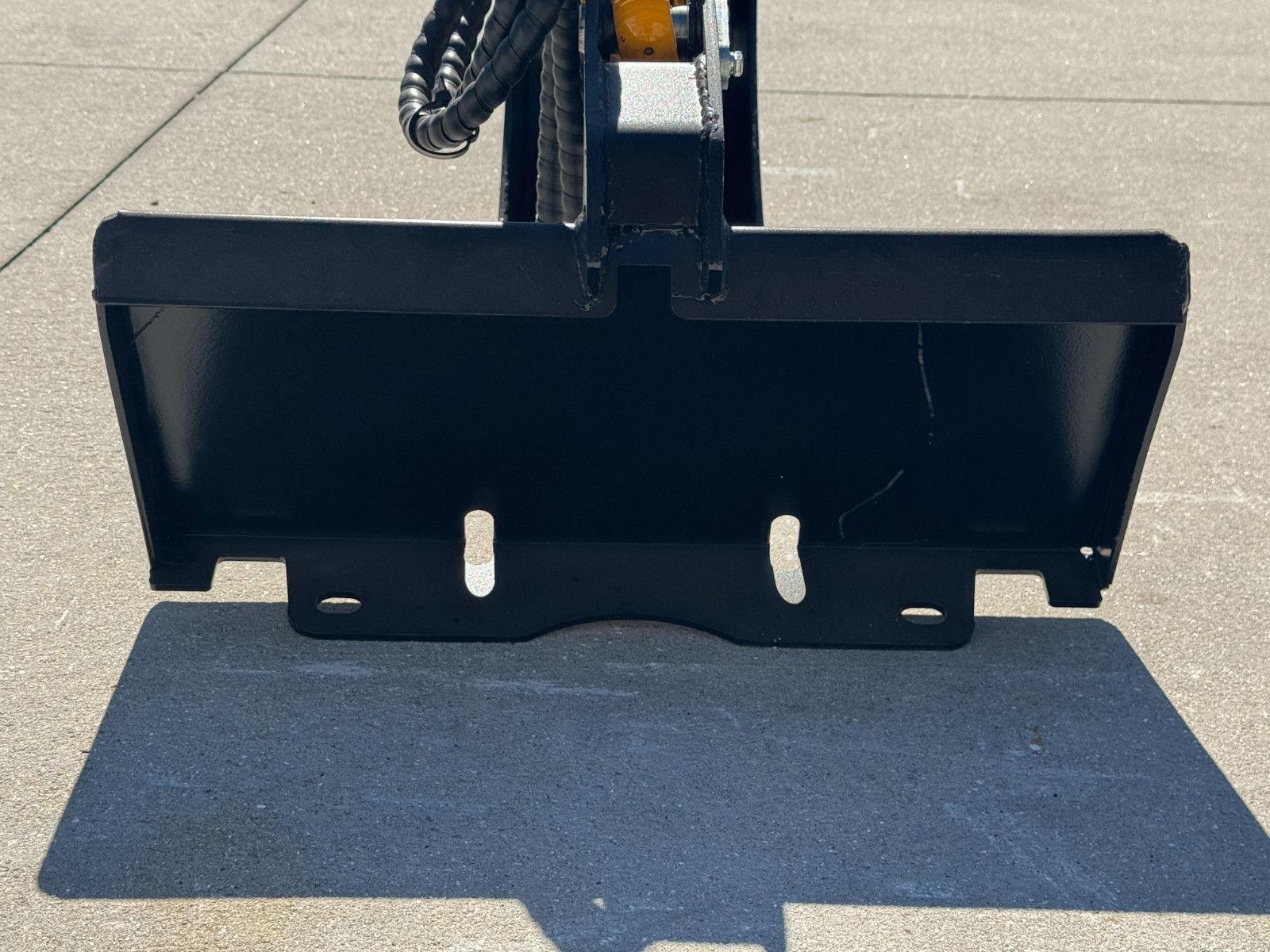 Mini Skid Steer Backhoe Excavator Hydraulic Attachment Digger 10" Bkt