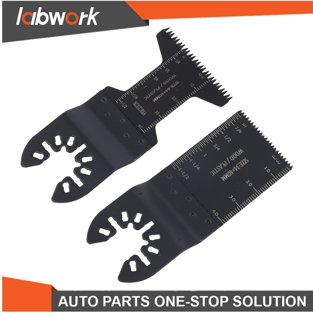 Labwork 28PCS Universal Titanium Oscillating Saw Blades Multitool Blades