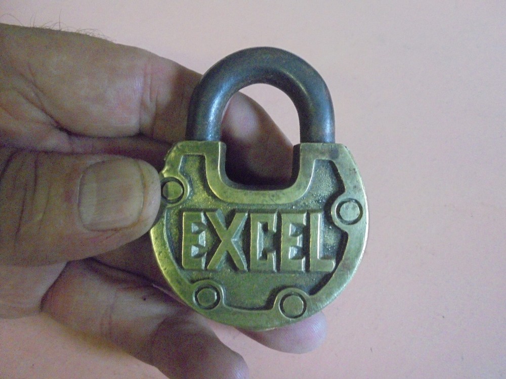 Vintage Excel Padlock no key