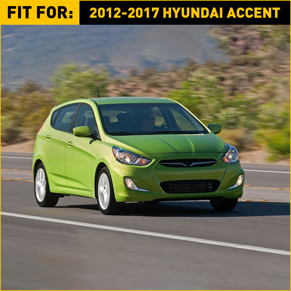 A Pair Front Bumper Bracket Retainer Left Right 2012-2017 Fit Hyundai Accent