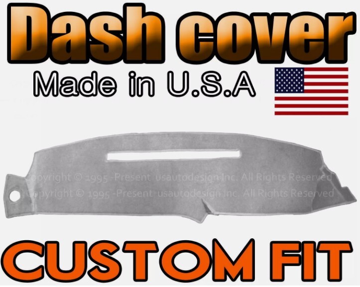 fits 1997 1998 CHEVROLET SILVERADO DASH COVER MAT DASHBOARD PAD USA / LIGHT GREY
